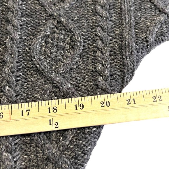 Prana Delaney Gray Cable Knit Cardigan Sweater Duster XS - Picture 7 of 10